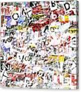 Grunge Textured Background Canvas Print