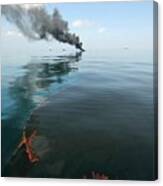 Gulf Of Mexico Oil Spill Response #2 Canvas Print