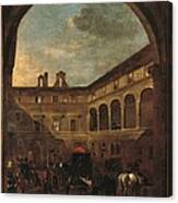 Italy, Lazio, Rome, Palazzo Koch #2 Canvas Print