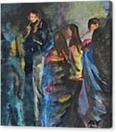 Ladies Dancing In Pakistan #2 Canvas Print