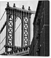 Manhattan Bridge - Ny #2 Canvas Print