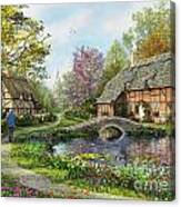 Meadow Cottage #2 Canvas Print