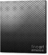 Metal Dotted Silver #2 Canvas Print