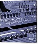 Mixing Console #2 Canvas Print