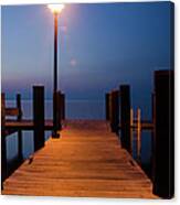 Morning On The Dock Canvas Print