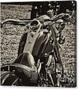 Red Harley Davidson #2 Canvas Print