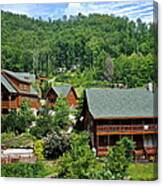 Smoky Mountain Cabins #2 Canvas Print