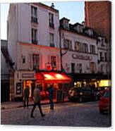 Street Scenes - Paris France - 01133 #2 Canvas Print