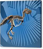 T. Rex Dinosaur Skeleton #3 Canvas Print