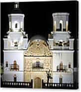 The Mission At Night #2 Canvas Print