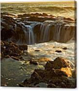 Thor's Well #1 Canvas Print