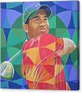 Tiger Woods Canvas Print