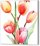 Tulips Flowers #2 Canvas Print