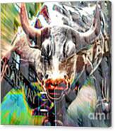 Wall Street Bull #1 Canvas Print