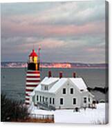 West Quoddy Head Lighthouse #2 Canvas Print