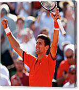 2015 French Open - Day Eleven Canvas Print