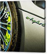 2015 Porsche 918 Spyder E-hybrid Wheel Emblem -0238c Canvas Print