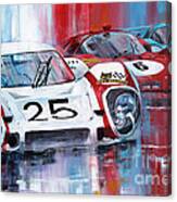1970 Porsche 917 Lh Le Mans  Elford  Kurt Ahrens Canvas Print