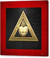26th Degree Mason - Prince Of Mercy Or Scottish Trinitarian Masonic Jewel Canvas Print