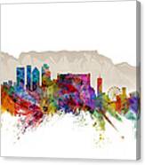 Cape Town South Africa Skyline Canvas Print