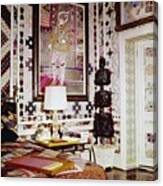 Gloria Vanderbilt's Bedroom #3 Canvas Print