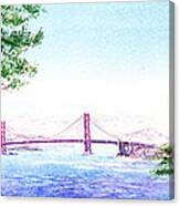 Golden Gate Bridge San Francisco #2 Canvas Print