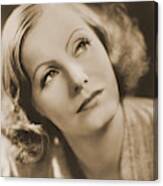 Greta Garbo, Hollywood Movie Star #3 Canvas Print