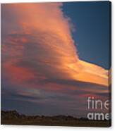 Lenticular Clouds Over Alabama Hills #3 Canvas Print