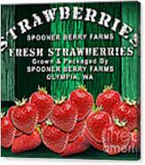 Strawberry Farm #3 Canvas Print