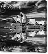 Sydney Opera House abstract Canvas Print