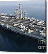 The Aircraft Carrier Uss Nimitz #3 Canvas Print