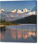 Usa, Alaska, Denali, Mt #3 Canvas Print