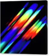 View Of A Light Spectrum #3 Canvas Print