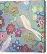White Doves #4 Canvas Print