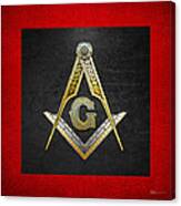 3rd Degree Mason - Master Mason Masonic Jewel Canvas Print