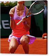 2015 French Open - Day Ten #4 Canvas Print