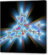 Citalopram Drug Molecule Canvas Print