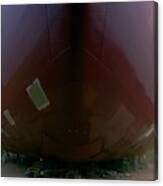 Crude Oil Tanker Being Built #4 Canvas Print