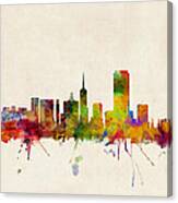San Francisco City Skyline Canvas Print