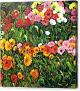 Floral Garden Canvas Print