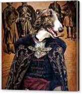 Borzoi - Russian Wolfhound Art Canvas Print  #5 Canvas Print