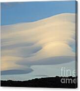 Lenticular At Dawn, Argentina #5 Canvas Print