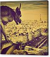 Paris Panorama France  #5 Canvas Print