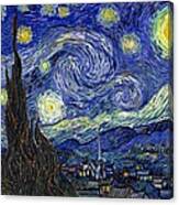 Starry Night  #5 Canvas Print