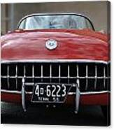 56 Corvette Canvas Print