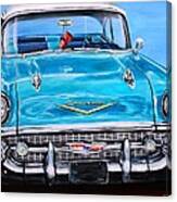 '57 Chevy Front End Canvas Print