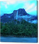Angel Falls Is The Highest Waterfall #6 Canvas Print