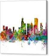Chicago Illinois Skyline Canvas Print