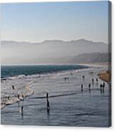 Santa Monica Beach #6 Canvas Print