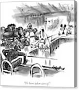 New Yorker September 14th, 2009 Canvas Print